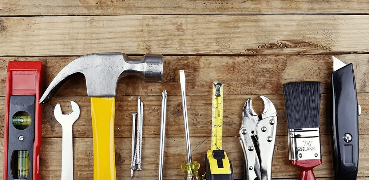 Handyman tools for home repairs and maintenance services in Minneapolis, MN