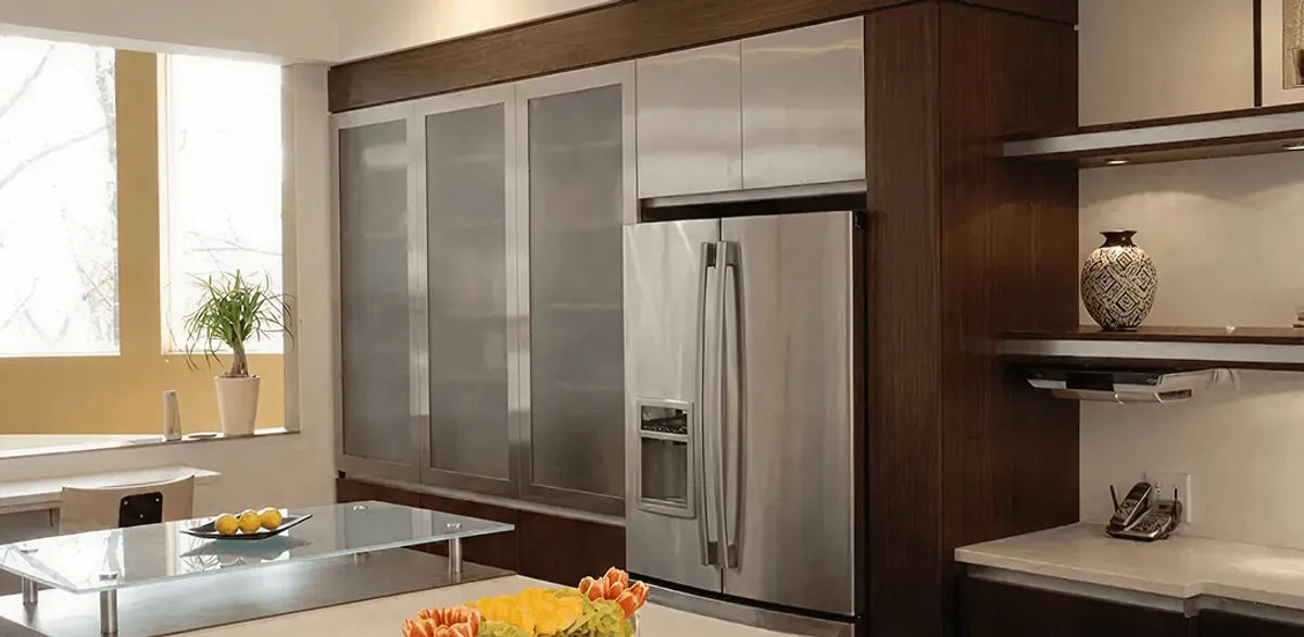 Cabinet door replacement and modern kitchen cabinet upgrade in Minneapolis, MN